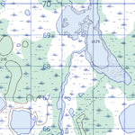Natural Resources Canada Warkworth Creek East, MB (054K05_E CanMatrix) digital map