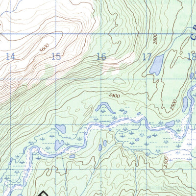 Natural Resources Canada Warm Creek, BC (104M10 CanMatrix) digital map