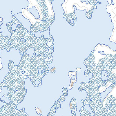 Natural Resources Canada Warner Lake, MB (054M04 Toporama) digital map