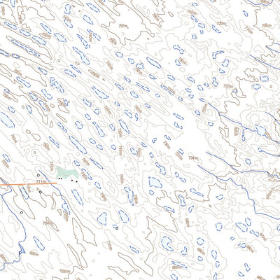 Natural Resources Canada Wartime, SK (072N01 Toporama) digital map