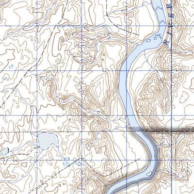 Natural Resources Canada Watching Hill, AB (072L07 CanMatrix) digital map