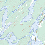 Natural Resources Canada Waterbury Lake, SK (074I01 Toporama) digital map