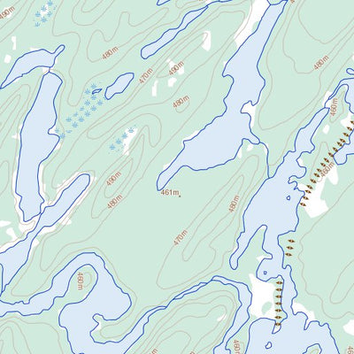 Natural Resources Canada Waterbury Lake, SK (074I01 Toporama) digital map