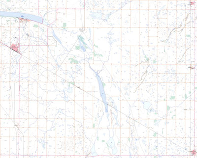 Natural Resources Canada Watrous, SK (072P11 Toporama) digital map