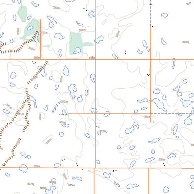 Natural Resources Canada Watrous, SK (072P11 Toporama) digital map