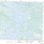 Natural Resources Canada Way Bay, NL (023H11 CanMatrix) digital map