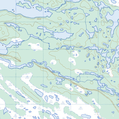 Natural Resources Canada Way Bay, NL (023H11 CanMatrix) digital map
