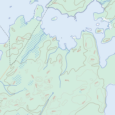 Natural Resources Canada Weagamow Lake, ON (053B14 Toporama) digital map