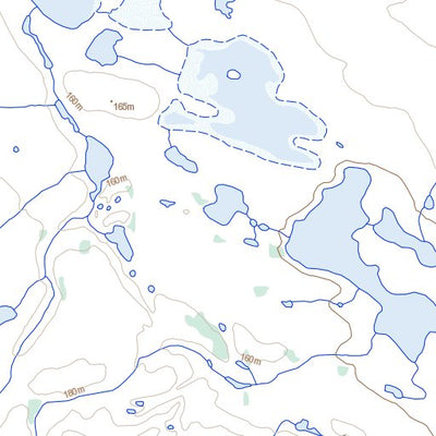 Natural Resources Canada Weasel Point (065I06 Toporama) digital map