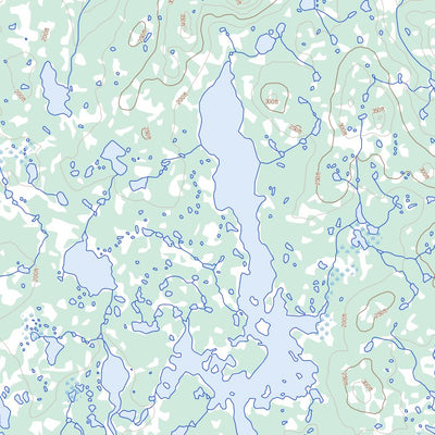 Natural Resources Canada Webeck Harbour, NL (013J16 Toporama) digital map