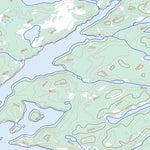 Natural Resources Canada Wecho Lake, NT (085P13 Toporama) digital map