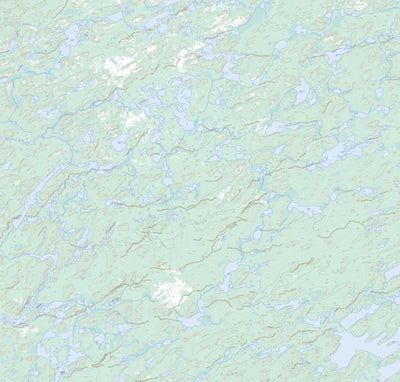 Natural Resources Canada Weeres Lake, SK (074J06 Toporama) digital map