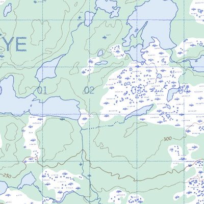 Natural Resources Canada Weir's Pond, NL (002E01 CanMatrix) digital map