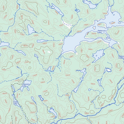Natural Resources Canada Welcome Lake, ON (041O04 Toporama) digital map