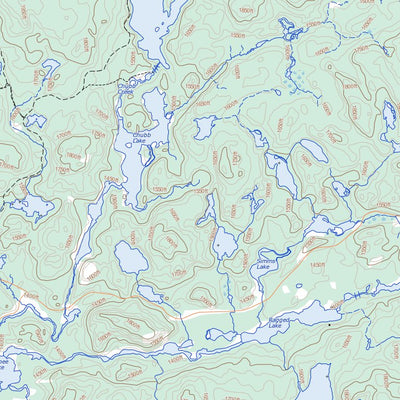 Natural Resources Canada Welcome Lake, ON (041O04 Toporama) digital map