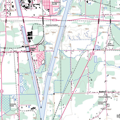 Natural Resources Canada Welland, ON (030L14 Toporama) digital map