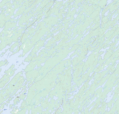 Natural Resources Canada Wellbelove Bay, SK (064L10 Toporama) digital map