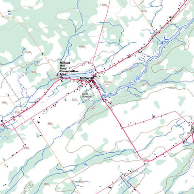 Natural Resources Canada Wellington, ON (030N14 Toporama) digital map