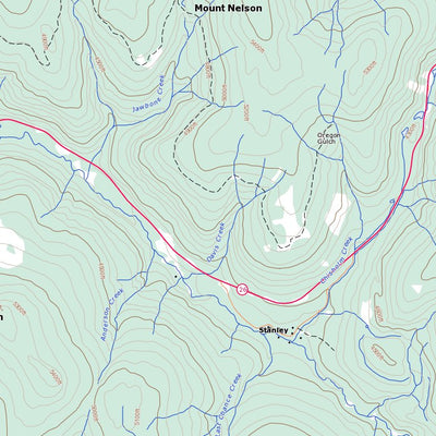 Natural Resources Canada Wells, BC (093H04 Toporama) digital map