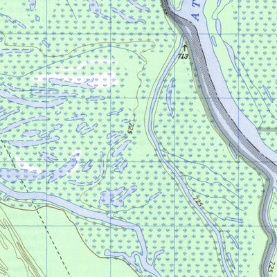 Natural Resources Canada Welstead Lake, AB (074L05 CanMatrix) digital map