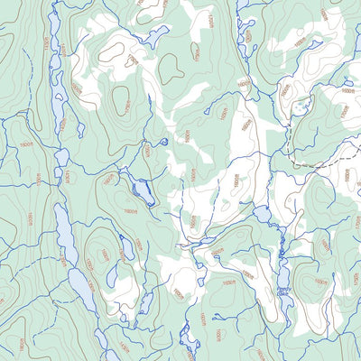 Natural Resources Canada Wenebegon Lake, ON (041O06 Toporama) digital map