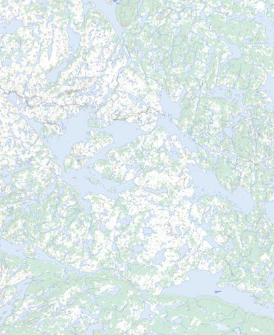 Natural Resources Canada Wentzel Lake, NT (086J04 Toporama) digital map