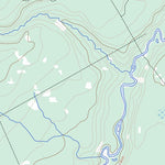 Natural Resources Canada Wentzel River, AB (084J10 Toporama) digital map