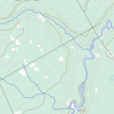 Natural Resources Canada Wentzel River, AB (084J10 Toporama) digital map