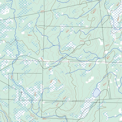 Natural Resources Canada Werniuk Creek, AB (084E11 Toporama) digital map