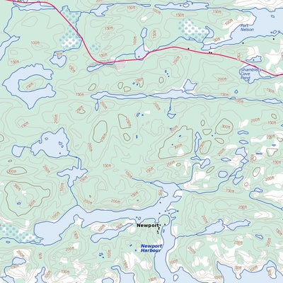 Natural Resources Canada Wesleyville, NL (002F04 Toporama) digital map