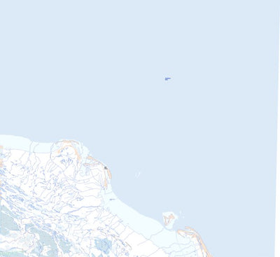 Natural Resources Canada West Pen Island, MB (054A15 Toporama) digital map