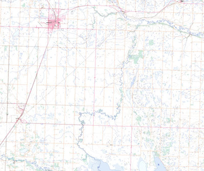 Natural Resources Canada Wetaskiwin, AB (083A14 Toporama) digital map