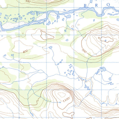 Natural Resources Canada Wheeler Mountain, NL (014E09 CanMatrix) digital map