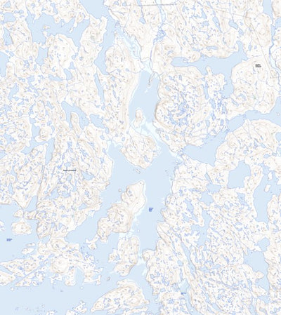 Natural Resources Canada White Bear Bay (035P16 Toporama) digital map