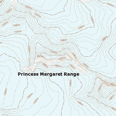 Natural Resources Canada White Crown Mountain (059G16 Toporama) digital map