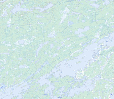 Natural Resources Canada White Rabbit Lake, MB (063I14 Toporama) digital map