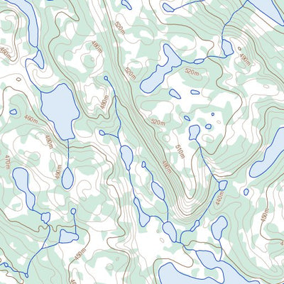 Natural Resources Canada White Sandy River, NU (086I04 Toporama) digital map