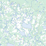 Natural Resources Canada Whitecap Lake, MB (054D14 Toporama) digital map