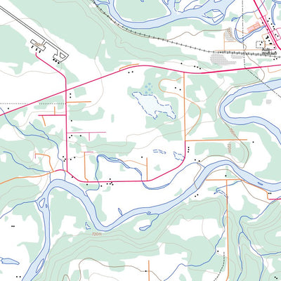 Natural Resources Canada Whitecourt (083J04 Toporama) digital map