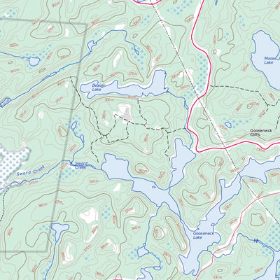 Natural Resources Canada Whitedog Lake (052L02 Toporama) digital map
