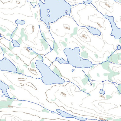 Natural Resources Canada Whitehills Lake, NU (056D12 Toporama) digital map