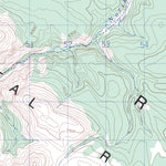 Natural Resources Canada Whiterabbit Creek, AB (083C01 CanMatrix) digital map