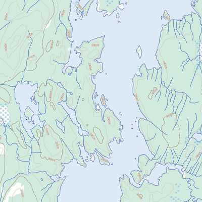 Natural Resources Canada Whitesail Reach, BC (093E10 Toporama) digital map