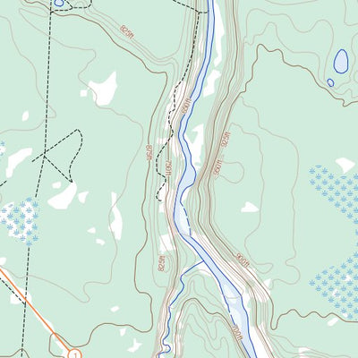 Natural Resources Canada Whittaker Falls (085E04 Toporama) digital map
