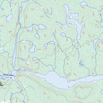 Natural Resources Canada Wigwasan Lake, ON (052I03 Toporama) digital map