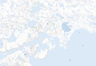 Natural Resources Canada Wilbank Bay, NU (077B11 Toporama) digital map