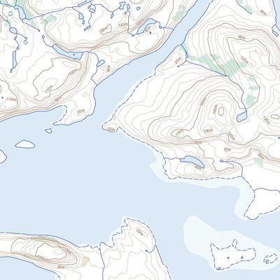 Natural Resources Canada Wilbank Bay, NU (077B11 Toporama) digital map