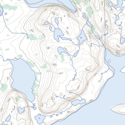 Natural Resources Canada Wilbank Bay, NU (077B11 Toporama) digital map