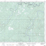 Natural Resources Canada Wildhay River, AB (083F14 CanMatrix) digital map