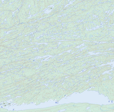Natural Resources Canada Wiley Lake, SK (074O08 Toporama) digital map